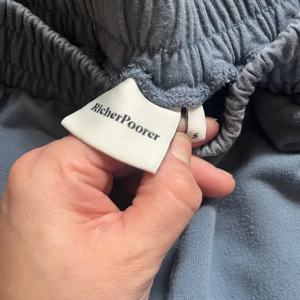 Richer poorer sweatpants blue periwinkle size small - Image 2
