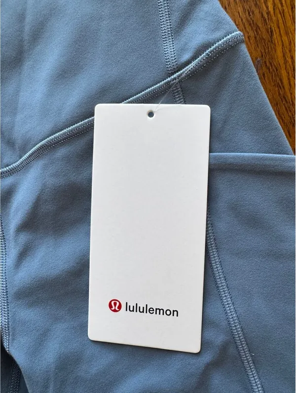 Lululemon Align With Pockets High-Rise 25” Steel Blue Size 4 NWT - Image 5