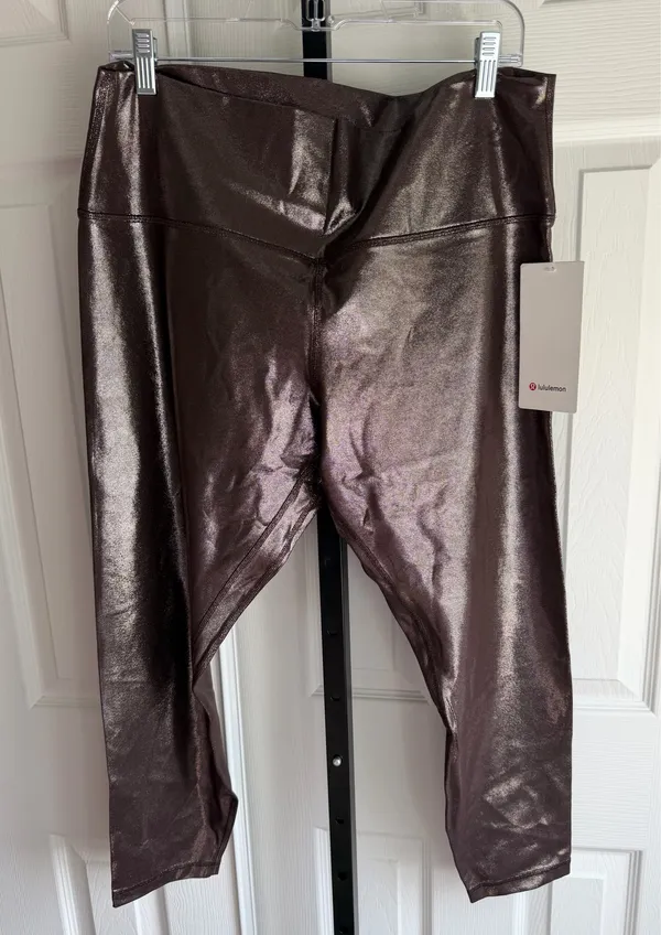 NWT Lululemon Align HR Pant 25" Shine Women's Size: 18 - Image 3