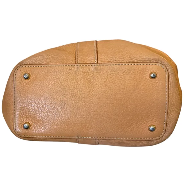 Dooney & Bourke Brown Pebbled Leather Buckle Hobo Shoulder Purse - Image 7