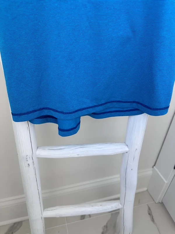 Zella Bright Blue Performance Racerback Tank Top Size Large - Image 6
