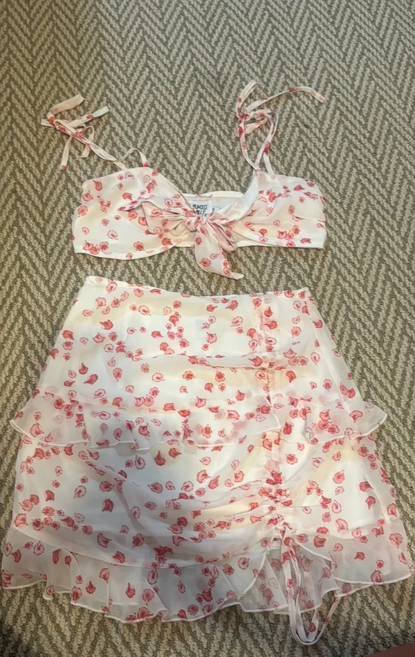 Princess Polly Flower Print  Set - Image 2
