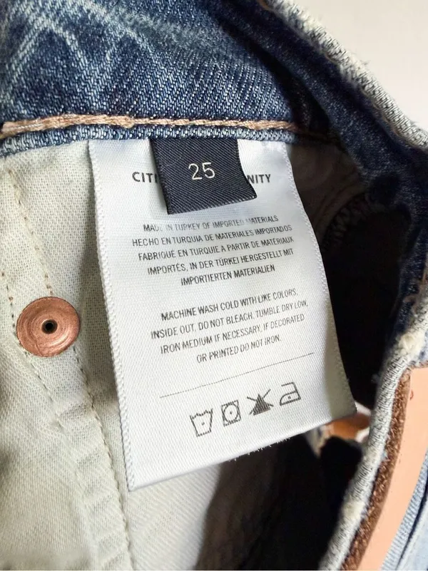 Citizen of Humanity Annabelle Vintage Relaxed Jean Short Size 25 - Image 7