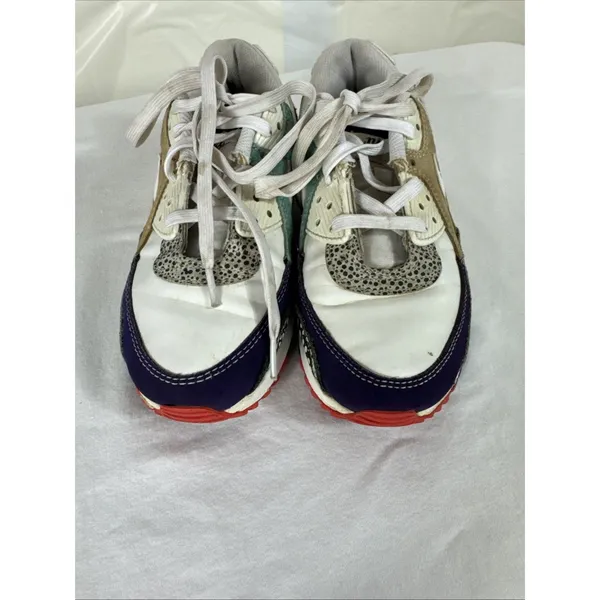 Nike Air Max 90 SE Safari Mix White Curry DH5075-100 Women's 7 Streetwear - Image 8