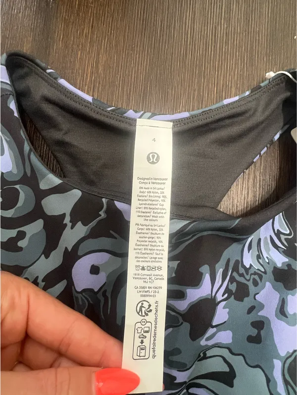 Lululemon Swift Speed Cropped Tank  - Image 3