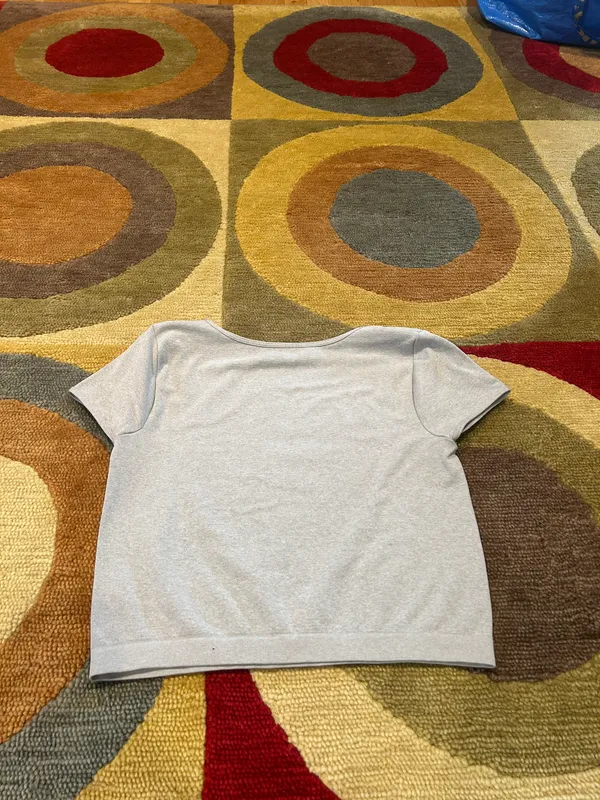 Free People Intimately Cap Sleeve Seamless Cami Tee Shirt Crop Top Size M/L - Image 4