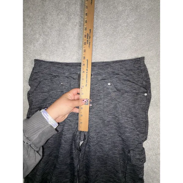 Kuhl Sweatpants Womens 10 Gray Knit Cargo Stretch Breathable Travel MOVA - Image 10