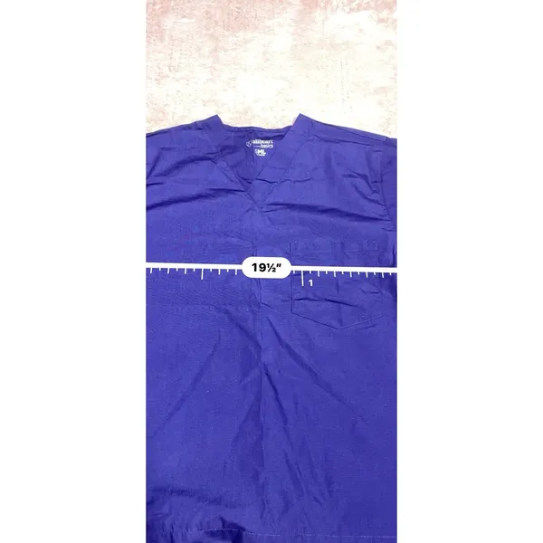 AllHeart Basics Scrub Set Purple Size‎ S/M Bin11 - Image 5
