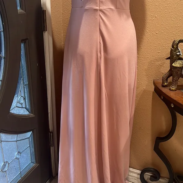 Birdy Grey pink spaghetti strap long dress nwt - Image 7