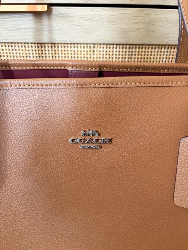 Coach Tote Leather - Image 2
