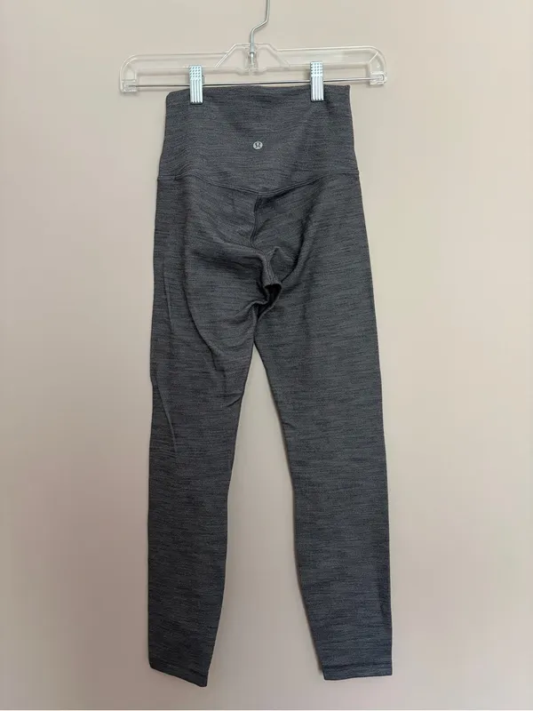 Lululemon Align Pant II Mini Heathered Herringbone Size 4 - Image 4