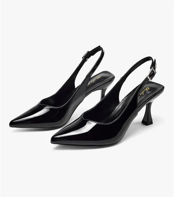 Amazon Black slingback heels - Image 3