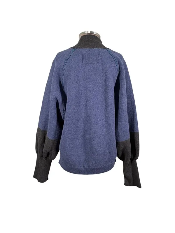 Free People We the Free Dayton Pullover in Cosmic Blue Size Medium - Image 5