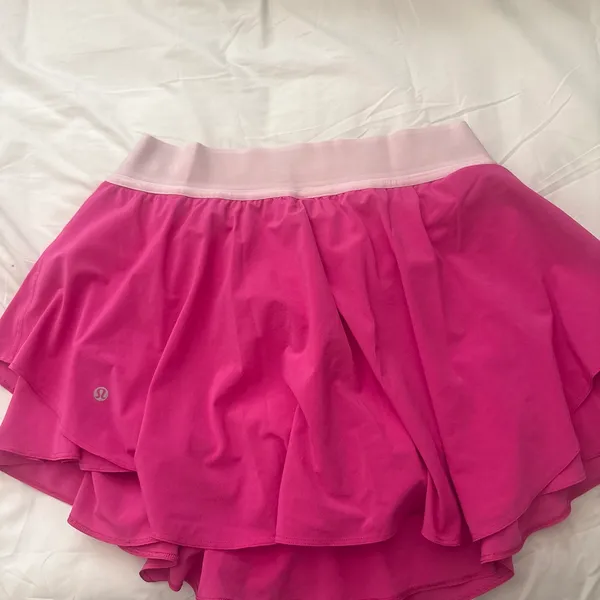 Lululemon Pink Court Rival Skirt - Image 3