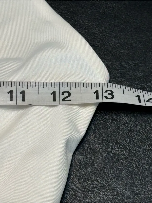 Oh Polly White Halter Neck with Side Cutouts and Ties. Size 6 - Image 8