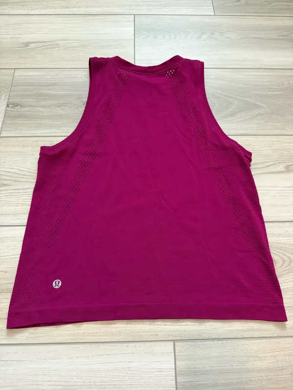 Lululemon Train to Be Tank Top - Magenta Purple - Image 6
