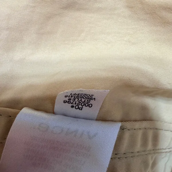 Vince Womens Tan Khaki Belted Nylon Trench Coat V860691416 Size Small - Image 8