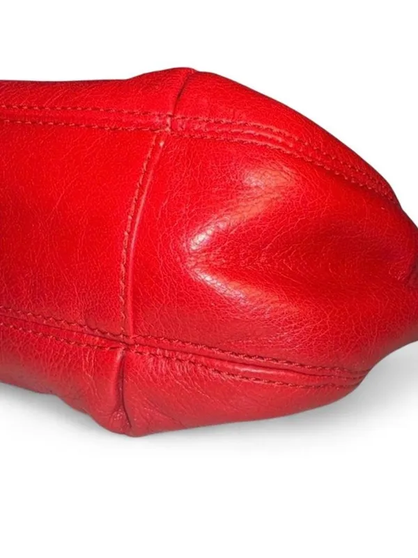 Pristine COACH Ashley Red Leather Hobo Bag F20114 | Y2K Convertible Crossbody - Image 9
