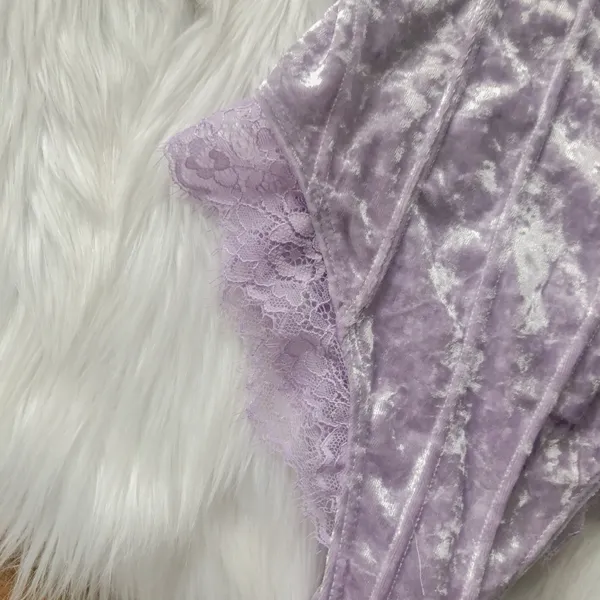 Light purple velvet bodysuit, brand new with tag - Image 5