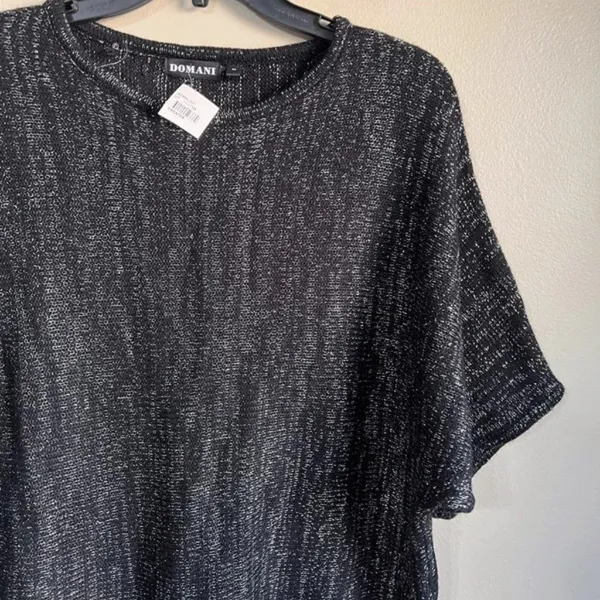 NWT Domani medium sweater‎ Gray - Image 2