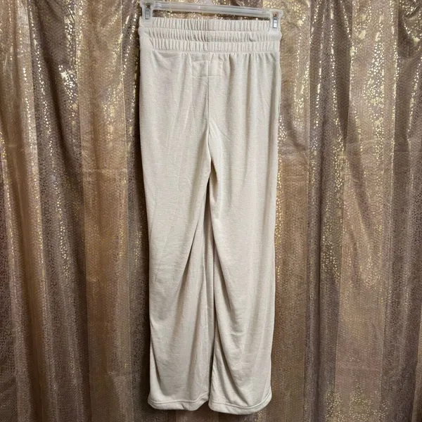 The Sweatshirt Project Ivory Cream Soft Lounge Sleep Pajama Pants Small NWT - Image 2