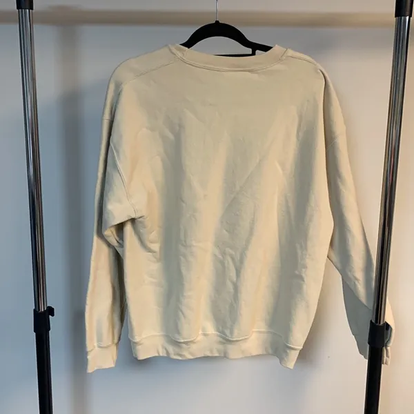 Gildan Tan Grizzly Bear Print Sweatshirt Size L - Image 6