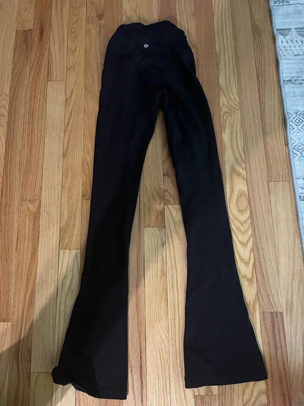 Black Lululemon Bootcut Leggings - Image 2