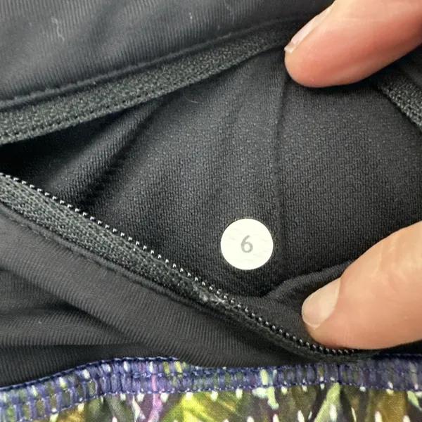 Lululemon Pace Rival Skirt Skort Floral Sport Athletic Athleisure Tennis Women 6 - Image 7
