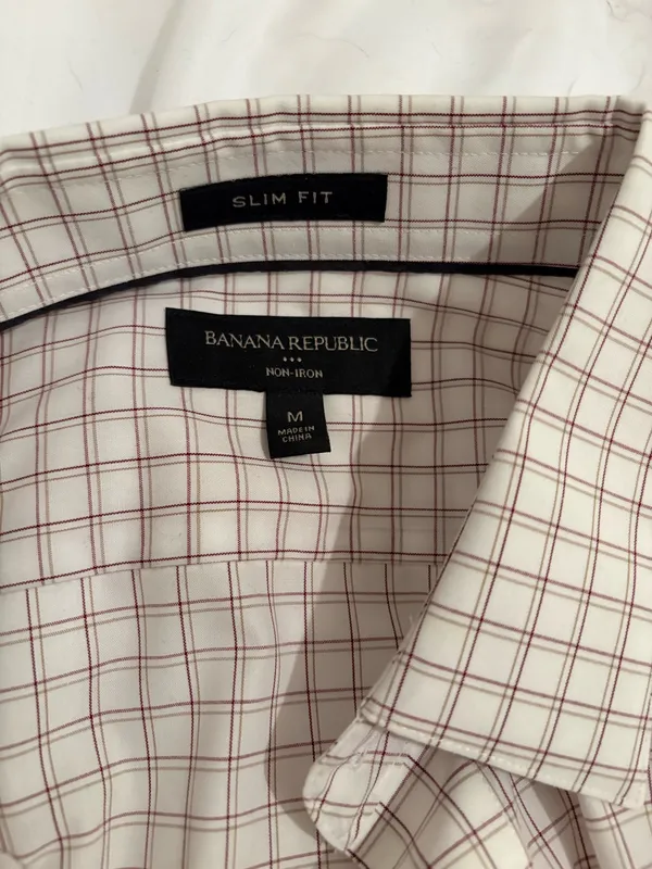 Men’s banana republic slim fit dress shirt - Image 2