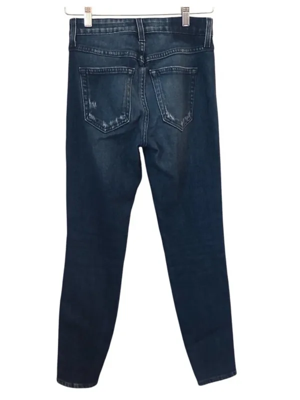 AMO Twist Dark Vintage Blue Wash Women Mid Rise Ankle Jeans Size 25 NWOT - Image 13