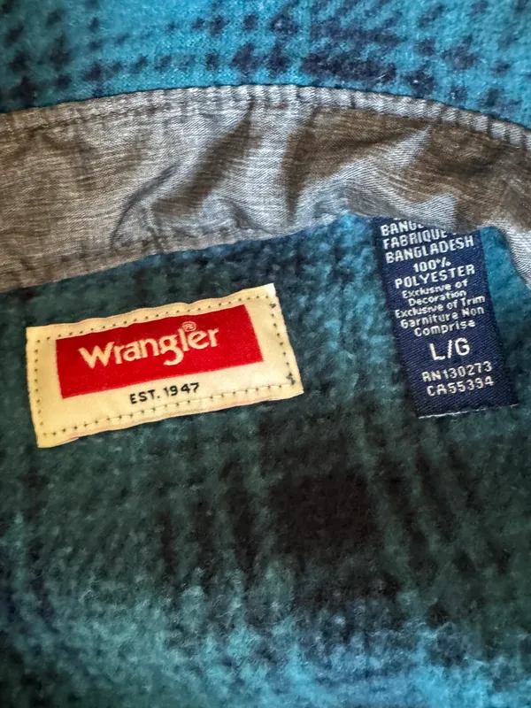 Wrangler Fleece Flannel - Image 4