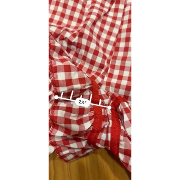 Verdusa Gingham Shorts Bloomers Elastic Waist Shorts Women's S New - Image 3