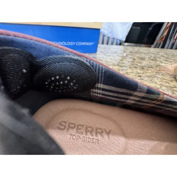 Sperry A/O Lug Loafer Women's 9.5 Brick Leather Galway Cord Boat Shoes - Image 6
