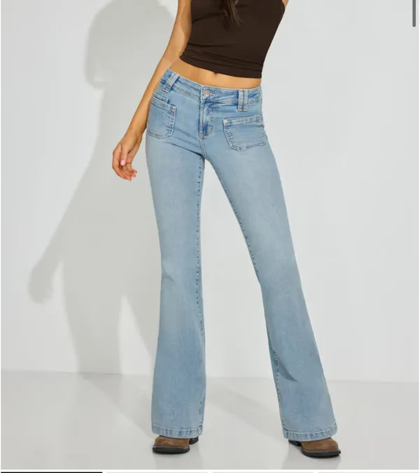 Garage Flare Jeans Low-Rise - Image 2