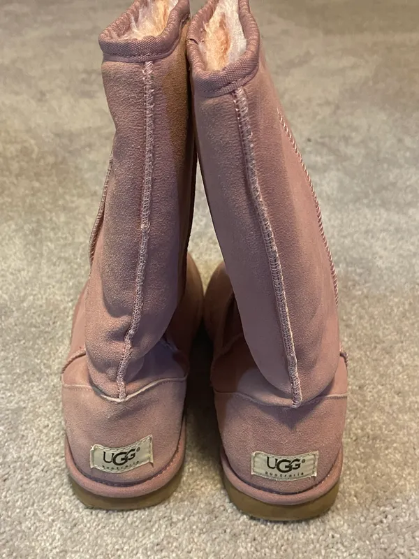 UGG Classic Tall Pink Boots - Image 2