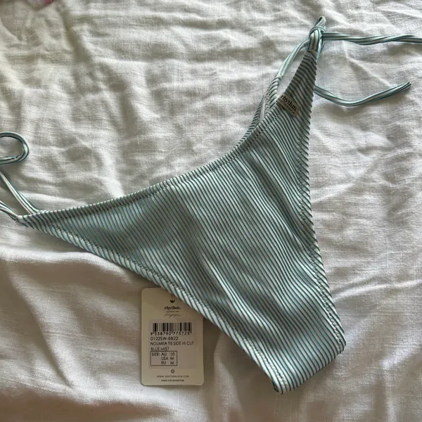 Rhythm NWT  Striped Noumea Ribbed Bikini Bottom - Image 5