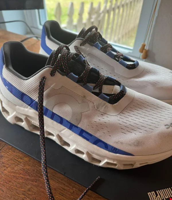 On Cloudmonster Running Shoes Size 13 - Image 6