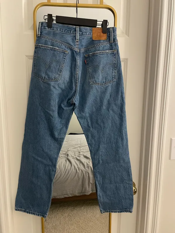 Levi’s High-Waisted Straight Leg Jeans - Image 2