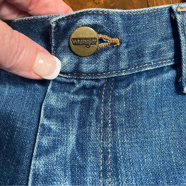 Vintage Wrangler Jeans Women’s Sz 14 Fits 10 No Fault High Rise Bootcut Mom USA - Image 9
