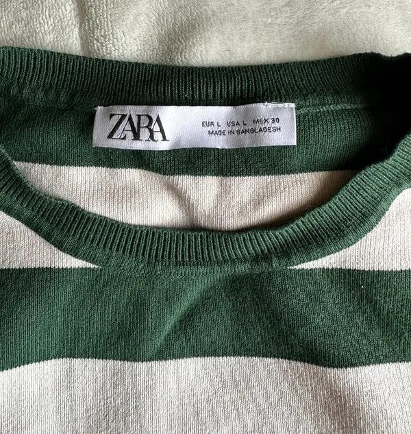 ZARA Striped Long Sleeve - Image 4