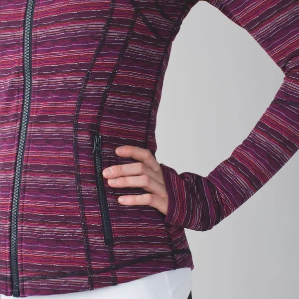 Lululemon space dye regal plum jacket - Image 3