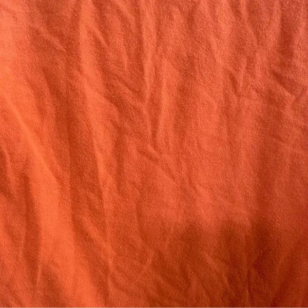 The North Face Women’s Half Dome Logo V Neck T Shirt Medium Orange - Image 5