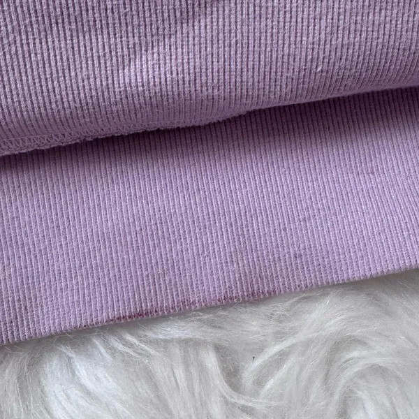 Aritzia TNA Cozy Fleece Perfect Crew Sweatshirt in Lilac XXS - Image 10