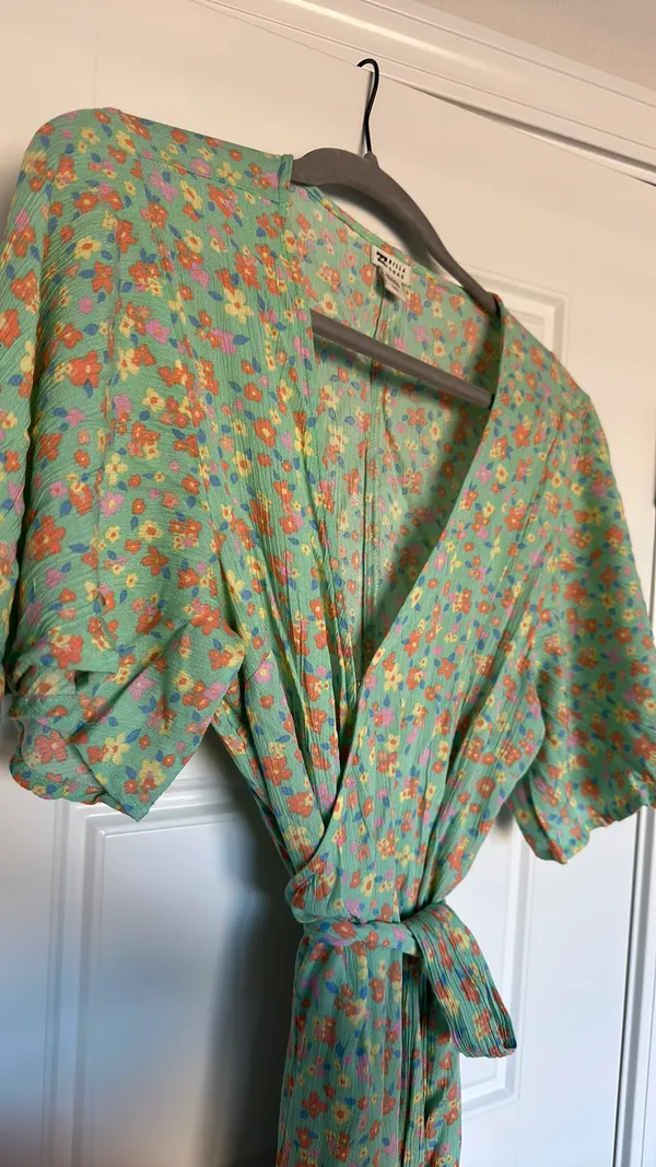 Billabong Floral Wrap Dress - Image 2
