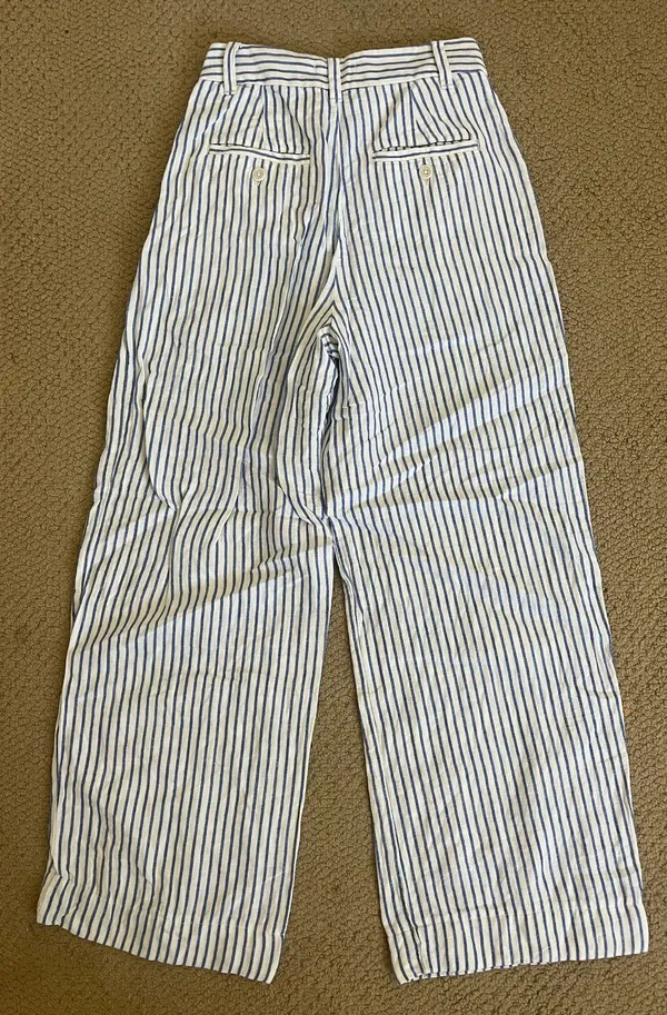 Madewell Striped Linen Pants - Image 4