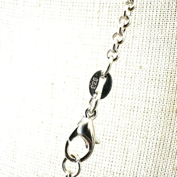 Abalone Shell Teardrop Pendant necklace - Image 8