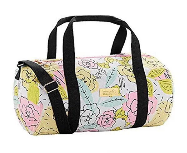 Benefit Cosmetics Floral Duffle Bag - Image 3