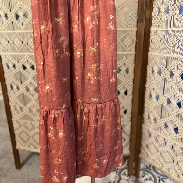 Wonderly Floral Tiered Button-Down Midi Maxi Dress - Image 6