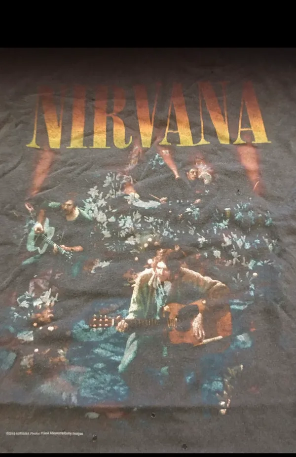 Nirvana Oversized T-shirt Sz O/S - Image 5