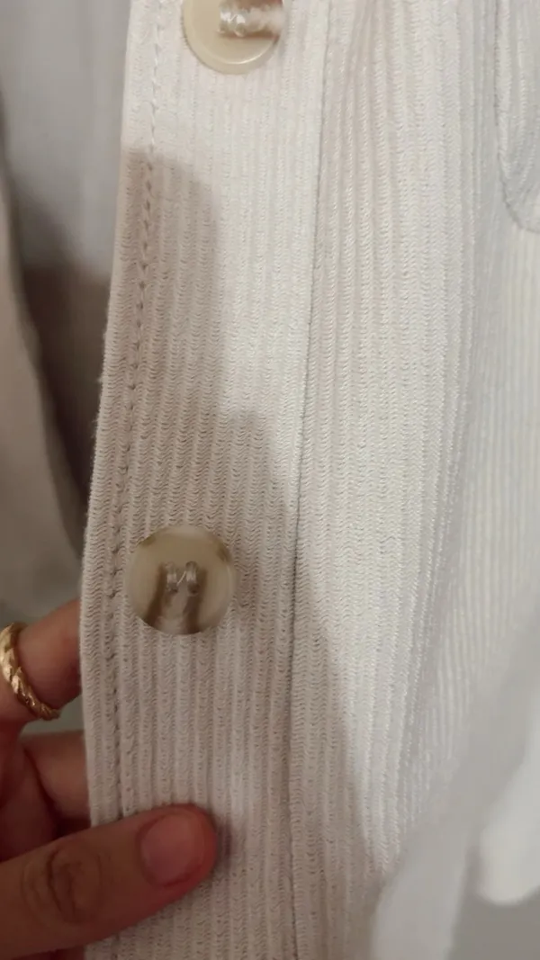 Thread and Supply Cream shacket - Image 5